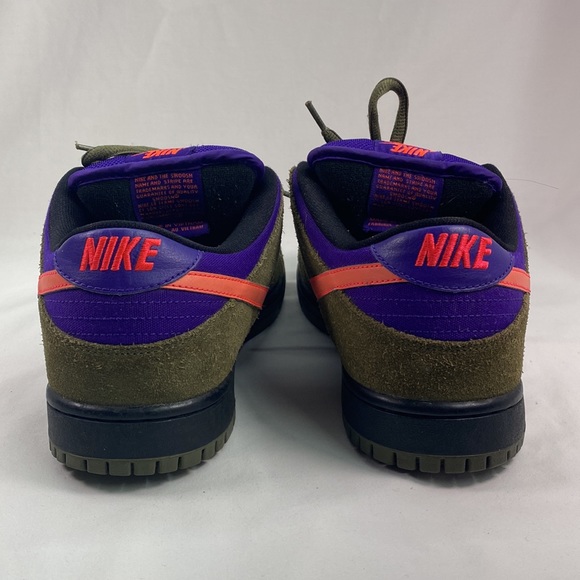 Nike Dunk Low Pro SB Medium Olive Atomic - Picture 2 of 6